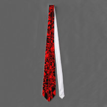 Black and Red ties
