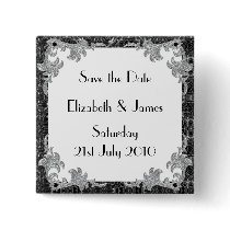 Black and Silver Pins
