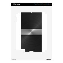 Black And Steel iPad 3 Decals