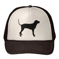 Black and Tan Coonhound Gear Mesh Hats