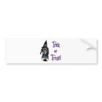 Black and Tan Coonhound Trick bumper stickers