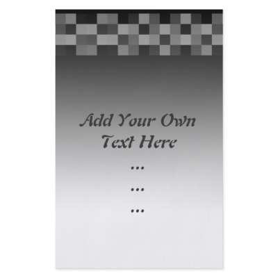 Black and White Abstract Modern Design. Full Color Flyer by Graphics_By_Metarla