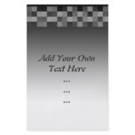 Black and White Abstract Modern Design. Full Color Flyer