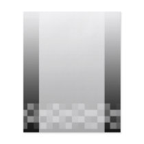 Black and White Abstract Modern Design. Full Color Flyer