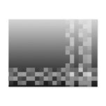 Black and White Abstract Modern Design. Post Cards