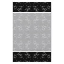Black and White Abstract Pattern Flyers