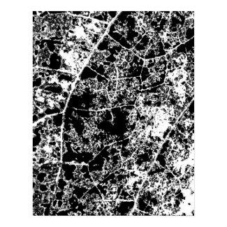 Black and White Abstract Print print