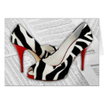 Black and White and Red All Over cards