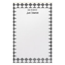 Black and White Art Deco stationery