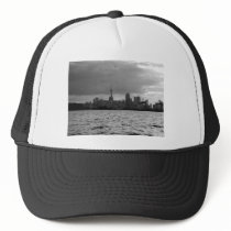 Black and White Auckland Skyline Hat