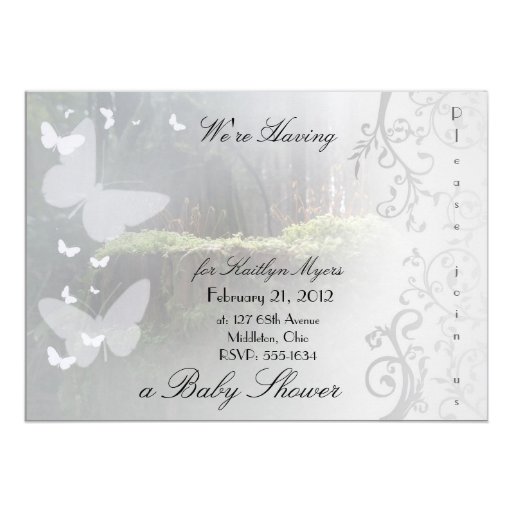 Black and white baby shower 1b invites