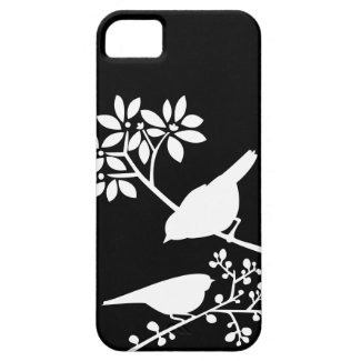 Black and White Birds Custom iPhone Case iPhone 5 Covers