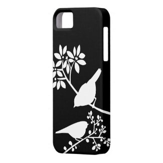 Black and White Birds Custom iPhone Case iPhone 5 Covers