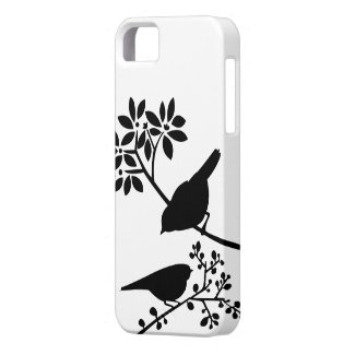 Black and White Birds iPhone 5 Covers