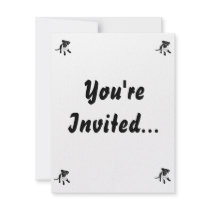 Black and White Black Lab Puppy image Invite