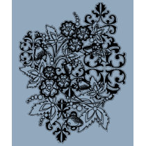 Black and White Bouquet t-shirts by litabug Black and White Bouquet t-shirts