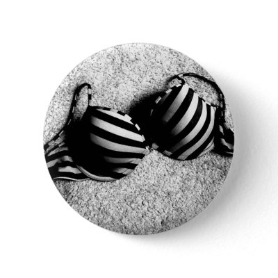 Black and White Bra button by Lauren_roof