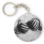 Black and White Bra keychain