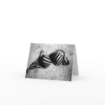 Black and White Bra notecard