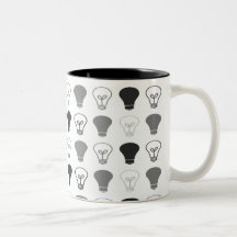 Black and White Bright ideas Mug