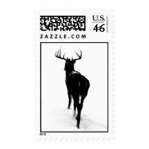 Black and White Buck Stamp