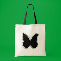 Black and White Butterfly bags by DonnaSK Black and White Butterfly bags
