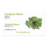 Black and White Butterfly Business Card