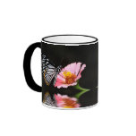 Black and White Butterfly Mug