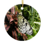 Black and White Butterfly Ornaments
