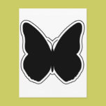 Black and White Butterfly postcards