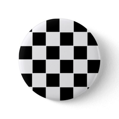 Black and white button by lovelyxxroses