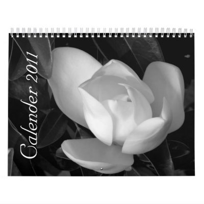 black-and-white Calender 2011 Wall Calendars by samo1289