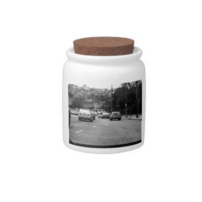 Black And White Cars Candy Dish by Supernova23a