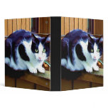Black and White Cat binder