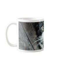 Black And White Cat Mug