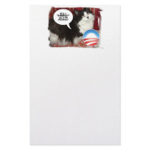 Black and White Cat stationery