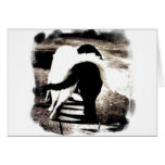 Black and White Cats Greeting Card