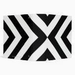 Black and White Chevrons 3 Ring Binders