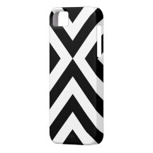Black and White Chevrons iPhone 5 Covers