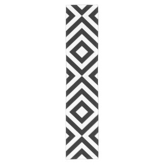 Black and White Chevrons Table Runner Short Table Runner