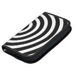 Black and White Circles Folio Planners