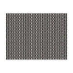 black and white circular pattern post card