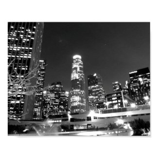 Black And White Cityscape 13 Poster