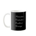 Black and White Coffee Mug by ColdWarAirMuseum Black and White Coffee Mug