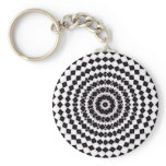 Black and White Collection Key Chain