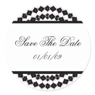 Black and White Collection sticker