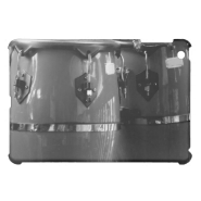 Black and white conga drums photo iPad mini case