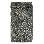Black and White Coral Motorola Droid Razr Case