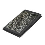 Black and White Coral Wallet