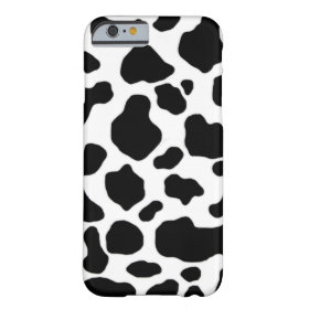 black and white cow pattern barely there iPhone 6 case